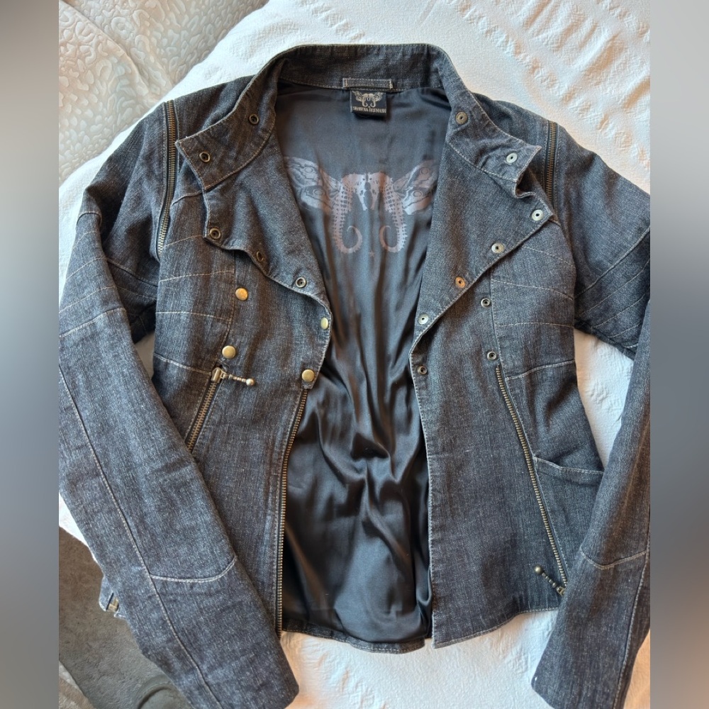 RARE handcrafted Shawna Hofmann jacket and vest